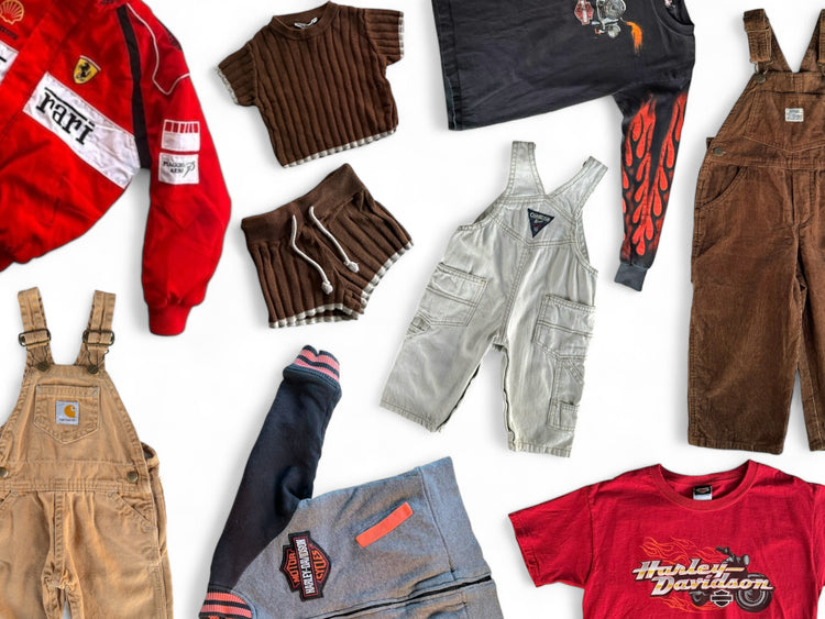 Koleksi pakaian anak preloved