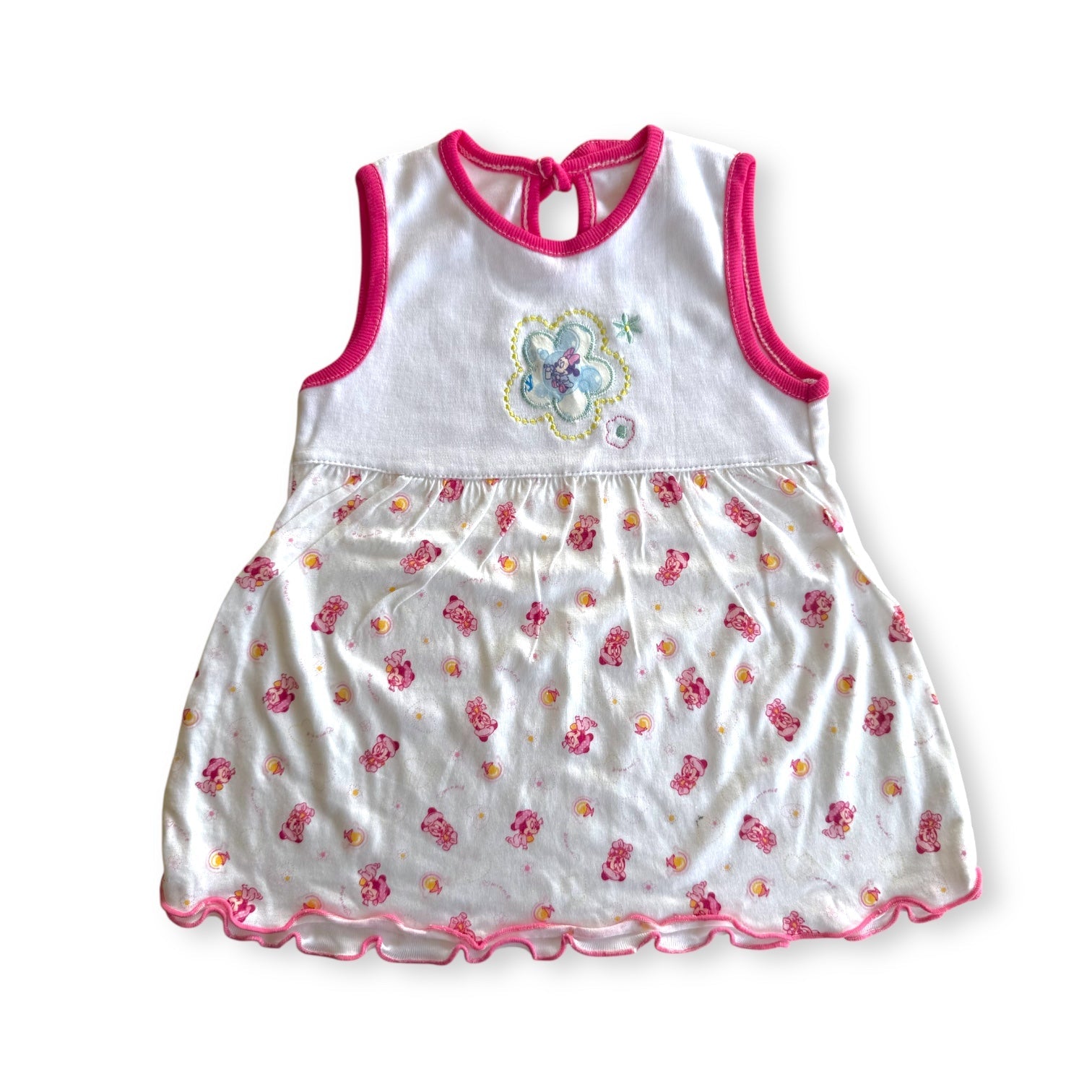 Vintage Look Summer Dress Minnie Mouse - 9-12m